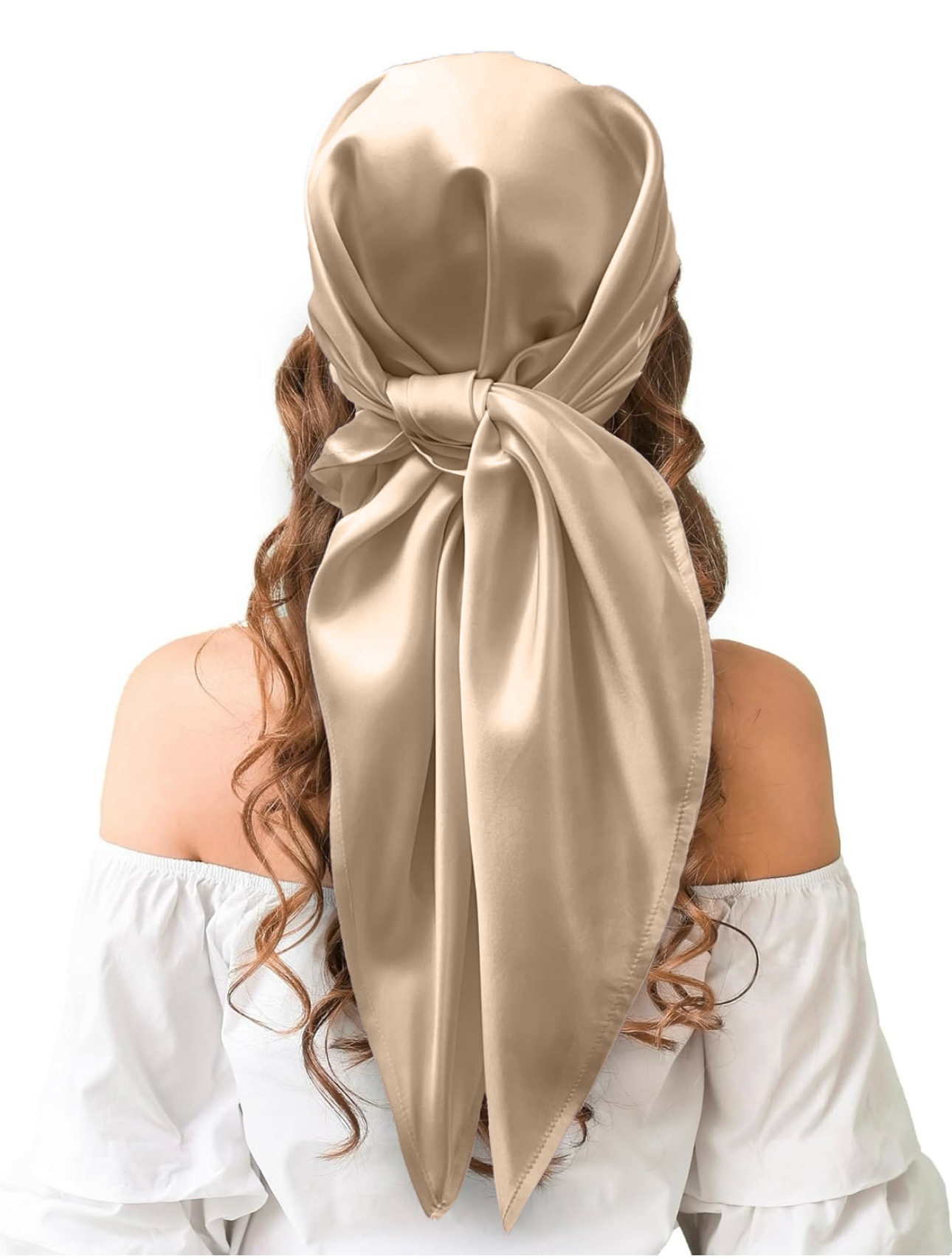 GlowGuard Satin Scarf