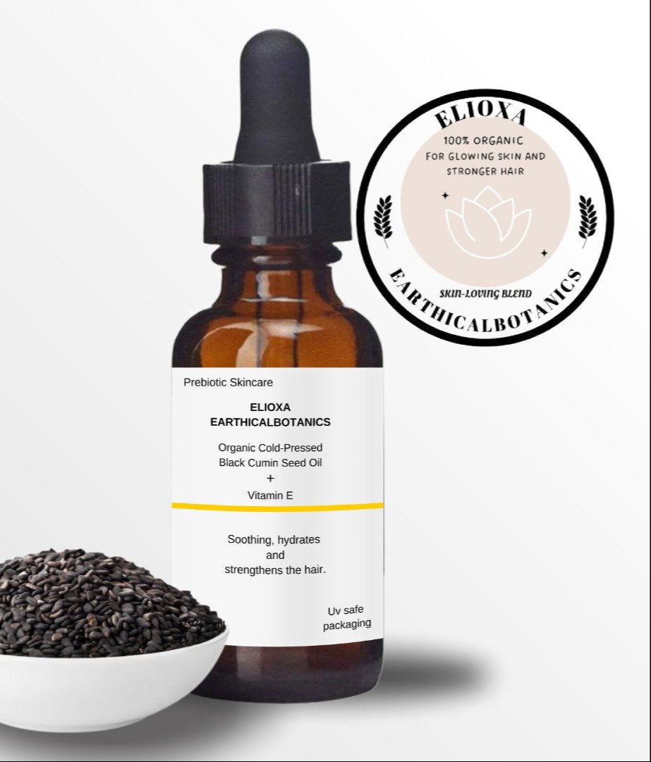 Organic Cold-Pressed Black Cumin Seed