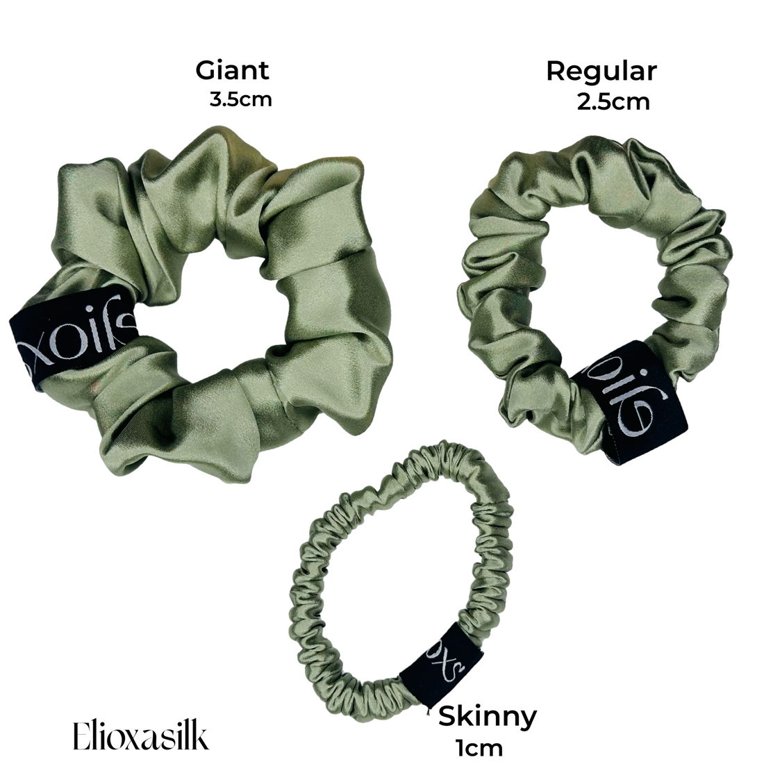 Serenity Silk Scrunchie