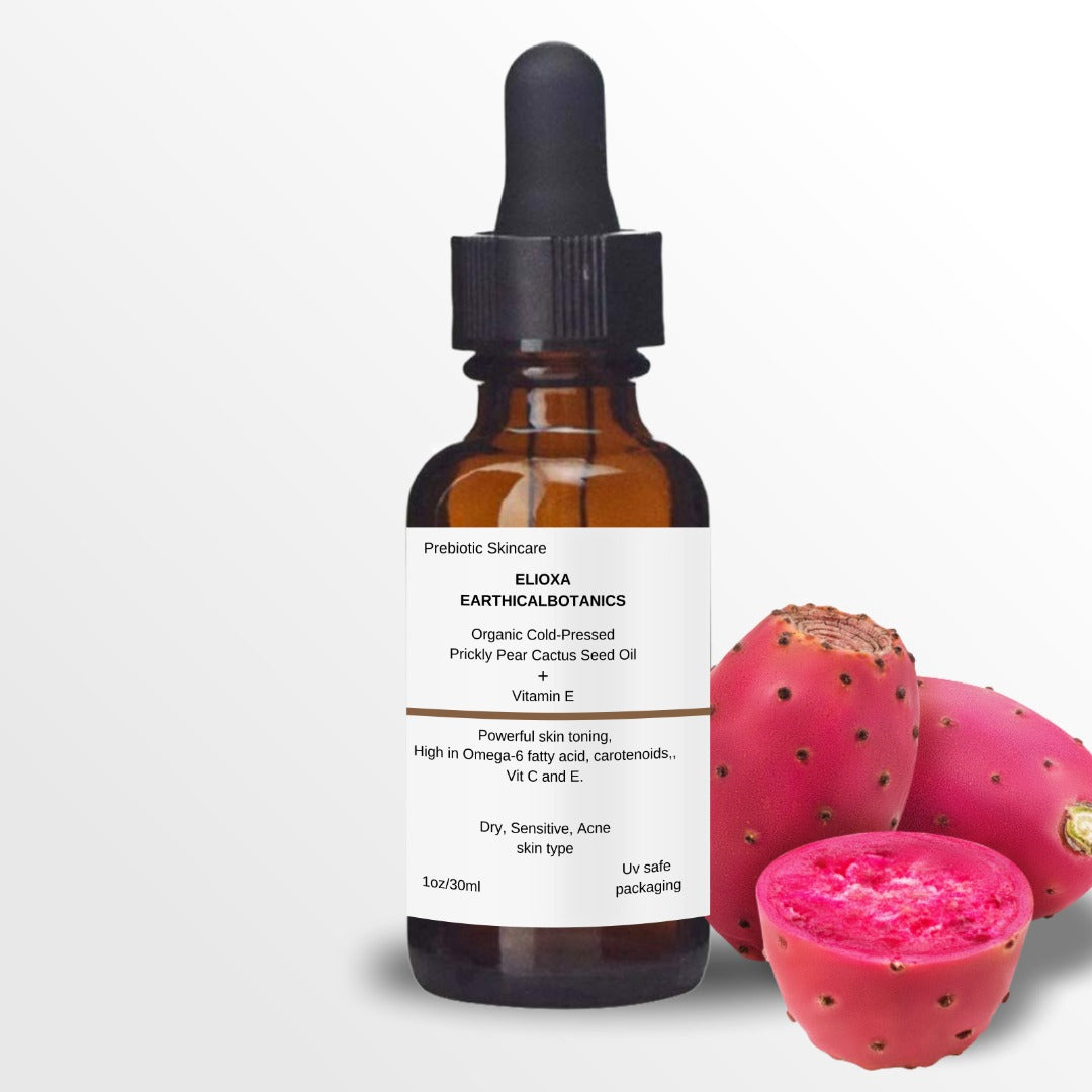 Organic Cold-Pressed Prickly Pear Cactus Seed Oil + Vitamin E